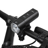 Astrolux® BL02 BL04 LED 1200Lm 5Modos Doble Distancia de Haz Luz de Bicicleta Recargable USB Soporte para Interruptor Remoto con Cable Linterna 5000mAh Banco de Energía Impermeable Luz Delantera para Bicicleta Electrica Patinete