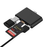 Uniwersalny typ c USB 3.0 Micro USB Flash Karta pamięci Czytnik kart TF SD OTG do telefonu komórkowego 