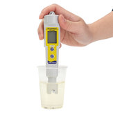 Calibración automática Digital PH Tester Meter Termómetro Kit Bolígrafo de bolsillo impermeable