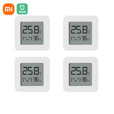 1 ~ 4 PCS XIAOMI Mijia Bluetooth-Thermometer Drahtloses intelligentes elektrisches digitales Hygrometer-Thermometer Arbeiten mit Mijia APP