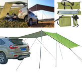 210D Oxford-Stoff-Autoseitenmarkise Dachzelt wasserdicht UV-beständige Sonnenschutzdachabdeckung Outdoor-Camping-Reise