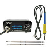 KSGER Μικρό STM32 V3.1S OLED Σταθμός κολλητηρίου T12 με πλαστική χειρολαβή 907 9501 Ηλεκτρικά εργαλεία γρήγορης θέρμανσης T12 Μύτες 8s Tins