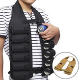 12 Pack Waist Can Holder Belt Vest Tactical Shoulder Carry Bag Beverage Bag Cycling Hiking Camping 