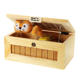 Предварительно собранная бесполезная коробка Симпатичный тигр Гиковская забавная игрушка в подарок для дома и офиса