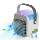 BlitzWolf®BW-FUN10 Hordozható 4 az 1-ben Légkondicionáló Hűtő Ventilátor 300 ml Víztartály 3 Szélsebesség 2600mAh Beépített akkumulátor