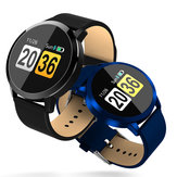 OUKITEL W1 kolorowy okrągły ekran ciśnienie tlenu we krwi tętno długi czas czuwania inteligentny zegarek