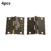 4 pcs Antique Box Hinge  Wooden Gift  Jewelry  Printing Packaging  Case  Hinge