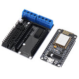 لوحة تطوير V2 ESP8266 + لوحة توسيع محرك WiFi لمنتج IOT NodeMcu ESP12E Lua L293D Geekcreit لأجهزة Arduino الرسمية التي تعمل معها