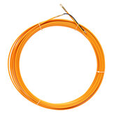10М / 20М / 30М 4мм Стекловолоконный трос для тяги кабеля Рулонная лента для протяжки трубопроводов и канализационных труб
