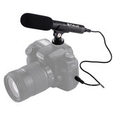 PULUZ PU3012 Professional Interview Condenser Video Microphone with 3.5mm Audio Cable for DSLR DV 