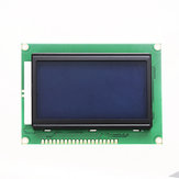 3 Stück 12864 128 x 64 Grafiksymbol-Schriftart-LCD-Displaymodul mit blauer Hintergrundbeleuchtung