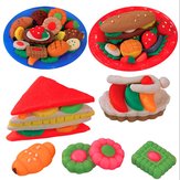 Spiel Teig Form Set Gesunde Sandwich Modus weichen Ton Plastilin Spielzeug