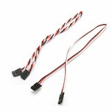 22AWG 60 Core 30cm Male to Male Plug Servo Extension Wire Cable for Futaba