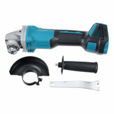 Drillpro 18V 800W 125mm Cordless Brushless Angle Grinder For Makiita Battery Electric Grinding Polishing Cutting Machine