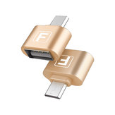 FANBIYA Alliage d'Aluminium Micro USB à USB2.0 OTG Adaptateur pour Samsung HUAWEI Xiaomi