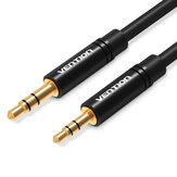 Cable de audio auxiliar macho de 3,5 mm a macho de 2,5 mm Vention BAL para coche, teléfono inteligente, altavoz y auriculares con conectores de 2,5 mm y 3,5 mm