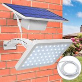Faretto regolabile a pannello solare con sensore di luce per lampioni a parete, impermeabile per giardino esterno