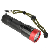 HaikeLite M3 3000 Lumens Flashlight 5 Modes 26650/26350/18650 Battery Work Lamp Camping Hunting Portable Torch Light 