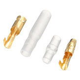 25/50 Σετ 3,9mm Αρσενικά και Θηλυκά Συνδετικά Bullet Wire Color Terminal Brass