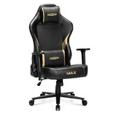 Douxlife® Max Krzesło gamingowe, dla dorosłych, ergonomiczne, wspierające wysokie oparcie, wyścigowe krzesło z skóry biurowej do gier, komputera i biura - 2022