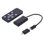 MHL к адаптеру HDMI-кабеля Высокоскоростной микро-USB к HDTV-переходнику HDMI-адаптера Видеокабели