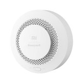 [Nova versão] Detector de incêndio de alarme de fumaça da Xiaomi Mijia Honeywell Mi Home Mijia APP Sensor de alerta remoto para uso com Gateway multifuncional