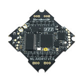 NameLessRC AIO412 F4 Flykontroller AIO OSD BEC & Innebygd 12A BL_S 2-4S ESC for Tinywhoop FPV Racing Drone