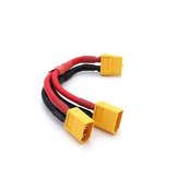 XT60 Harness for 2 Packs in Parallel 12AWG Wire