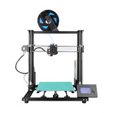 Anet® A8 Plus Semi-DIY Neuer 3D-Drucker Satz 300 * 300 * 350 mm Druckgröße mit magnetischem beweglichem Bildschirm / Dual-Z-Achsen-Stützbandeinstellung
