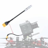 Cordon d'alimentation mâle iFlight XT60H-M pour caméras BMPCC Red Komodo Z CAM E2 Cinema pour le drone Taurus X8 HD RC FPV Racing