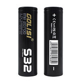 2 Stücke GOLISI IMR S32 Pro-Serie 20700 Batterie 3200mAh 40A Hochleistungsstarkes 20700 Li-Ion-Akku Batterie mit Aufbewahrungskoffer