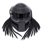 Hunter Carbon Fiber Motorcycle Integraalhelm Iron Warrior Helm Licht Hoge Kwaliteit