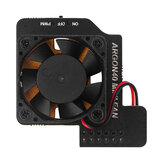 Catda PWM Mini Cooling Fan Hat Argon Speed Control GPIO Fans mit Kupfermetallsockel für Raspberry Pi 4 Model B