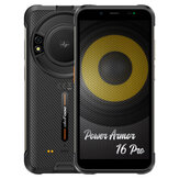 Ulefone Power Armor 16 Pro Super lauter Lautsprecher 9600mAh 16MP Dual Kamera 4GB 64GB MTK Helio G25 NFC 5,93 Zoll IP68 IP69K wasserdichtes 4G Outdoor-Smartphone