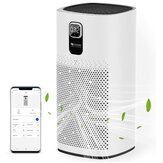 Proscenic A9 Air Purifier LED Display 460m³/h CADR 4 Gear Wind Speed Remove 99.97% Dust Smoke Pollen Alexa Google Home Voice Control Air Cleaner for Home Bedroom Office Large Room