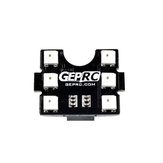 GEP-LED6-B 6 Bit WS2812B Tail LED Circuit Board With BUZZER for RC FPV Racing Drone GEP-AX GEP-IX