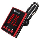bluetooth LCD Wireless Car FM Transmitter MP3 Player SD TF AUX USB Charger