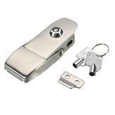304 Stainless Steel Concealed Toggle Latch Safety Catch Key Locking Spring Loaded