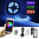 2db 5M 5050 SMD RGB Vízálló LED Sáv + Wifi Alexa Amazon Vezérlő + DC12V Tápegység