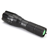 Lanterna LED zoomable MECO, 5 modos, 2000LM, funciona com bateria 18650/AAA