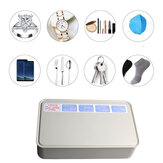 Caja de esterilización multifuncional Bakeey W8 con luz ultravioleta para desinfectar teléfonos móviles, mascarillas, relojes y joyas