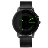 TRASENSE H03-N Luminous Hand Smart Quartz Watch Milanese Stainless Steel Strap 30 Days Standby Call Reminder Smart Watch