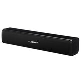 ELEGIANT SR050 6W Leistungsstarke Multimedia HiFi Bass Portable USB SoundBar Lautsprecher mit Lautstärkeregler für PC Desktop
