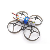 Repuesto Happymodel Mobula7 - Soporte impreso en 3D de poliuretano termoplástico (TPU) color azul para batería 300mAh Lipo de drone de carreras de FPV.