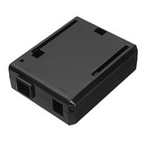 Caja protectora de plástico ABS negro para placa UNO R3, compatible con protección de cortocircuito USB y kit de bricolaje