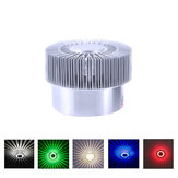 3 Вт Креативная форма цветка 5 вариантов цветового освещения LED Настенный светильник для крыльца Декоративный светильник для домашнего