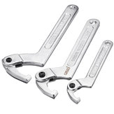 Verstellbarer Haken-Ringschlüssel aus Chrom-Vanadium Werkzeug C Spanner 19-51 mm 32-76 mm 51-120 mm