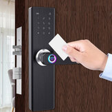 4 in 1 Smarte Türschloss Keyless Sicherheit Fingerabdruck- & Passwort-DTürschloss