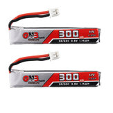 2 stuks Gaoneng GNB 3.8V 300mAh 30C 1S Lipo-batterij PH2.0 Plug voor Happymodel Mobula7 Happymodel Mobula6 Eachine Beta FPV