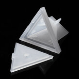 1PC Moldes de dados de silicona reutilizables para dados fillet cuadrados, triangulares y poliédricos.